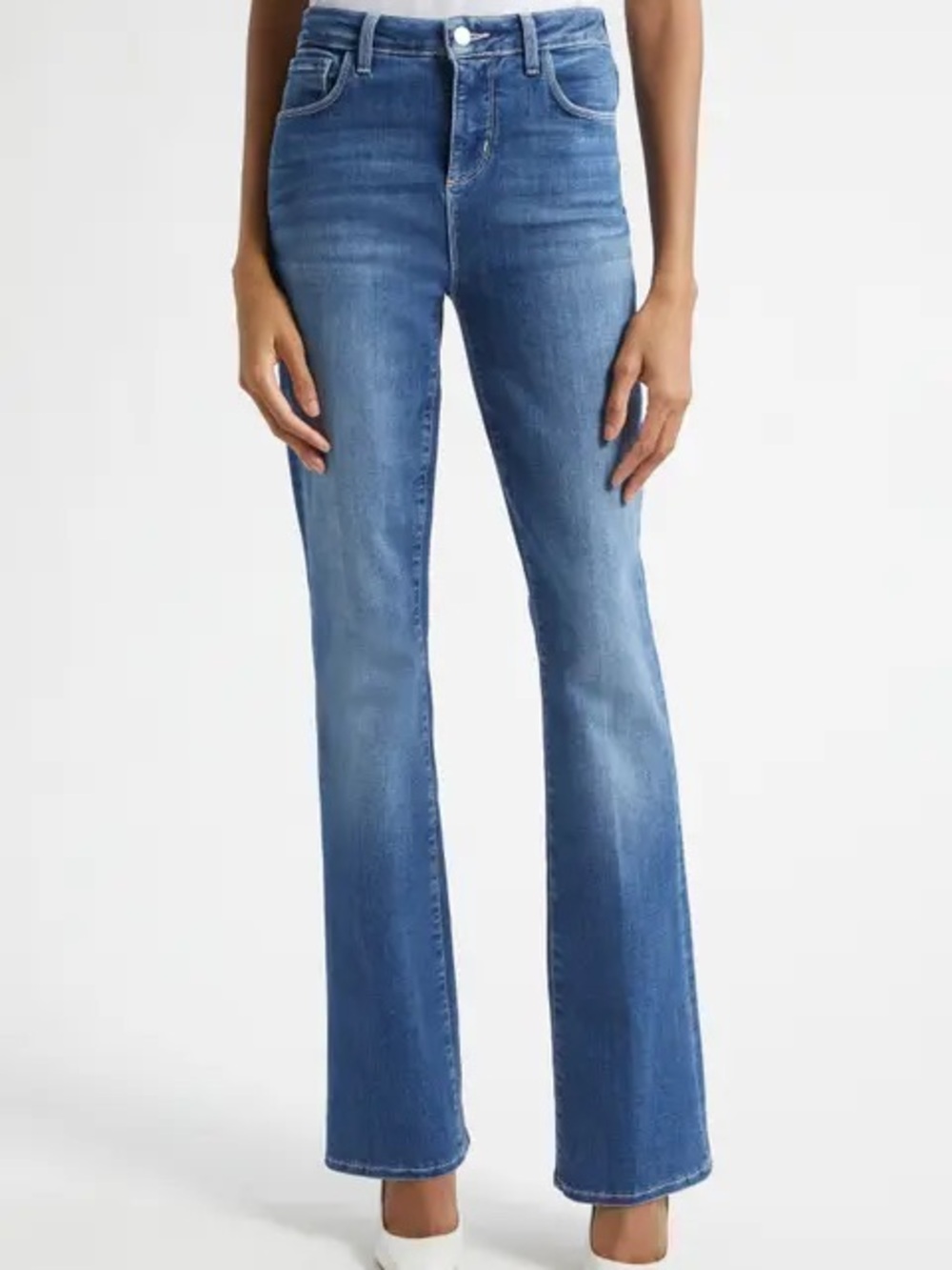 L’agence Ruth Straight Leg Jeans